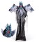 6ft Halloween Animatronic Decoration with Light Up Eyes Posable Wings and Arms